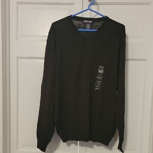Kirkland Signature Men's Brown Sweater